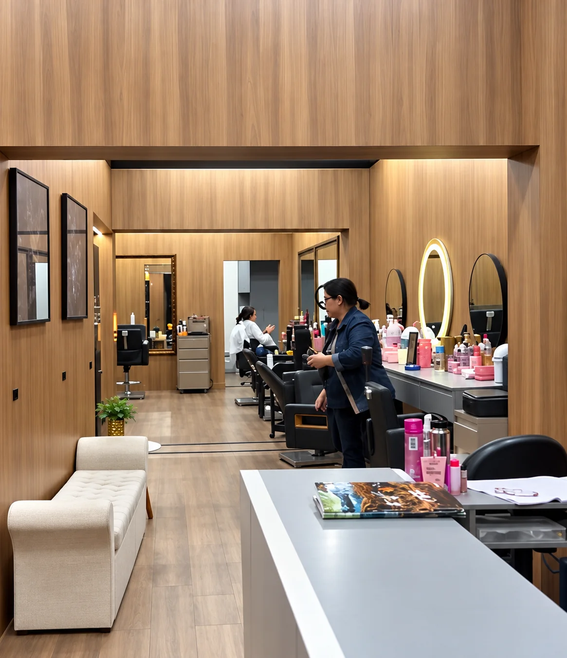 Interior da unidade Personnalité